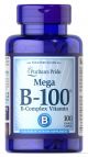 Puritan's Pride mega B-100 B Complex vitamine 100 tabletten 772