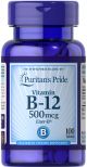 Puritan's Pride Vitamin B-12 500 mcg Ener-B 100 tabletten 1370