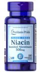 Puritan's Pride Niacin 500 mg Flush Free 100 capsules 1661