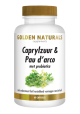 Golden Naturals Caprylzuur & Pau d'arco met probiotica 60 capsules