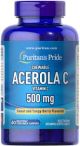 Puritan's Pride Acerola C-500 / 500 mg 60 kauwtabletten 5000