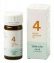Schussler zout pfluger nr 4 Kalium Chloratum D6 100 Tabletten Glutenvrij