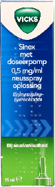 Vicks sinex neusspray doseerpomp  15 ml