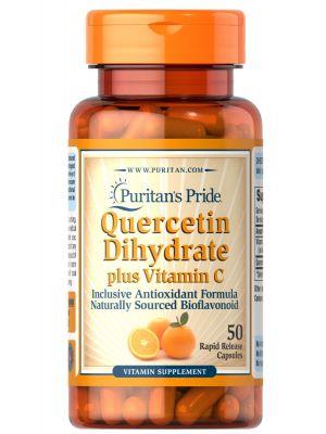 Puritan's Pride Quercetin Dihydrat plus Vitamin C 50 capsules 8049