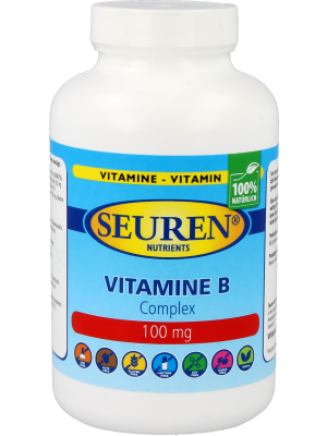 Seuren Nutrients Vitamine B Complex 100 mg 200 Tabletten