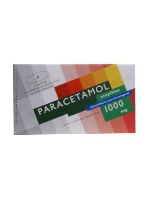 Paracetamol 1000mg 5 Zetpillen Leidapharm