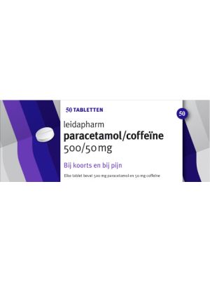 Leidapharm paracetamol coffeine 500/50 tabletten 