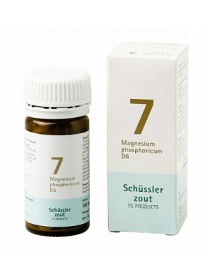 Schussler zout pfluger nr 7 Magnesium Phosphoricum D6 100 Tabletten Glutenvrij