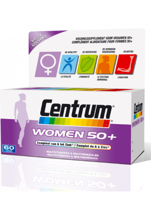 Centrum Women 50+ Compleet van A tot Zink 30 tabletten