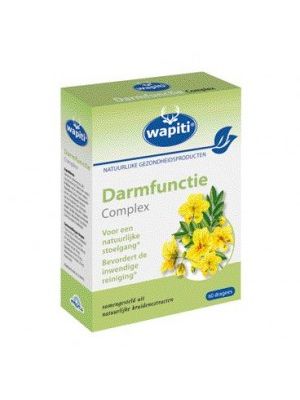 Wapiti ® Darmfunctie Complex 60 Tabletten