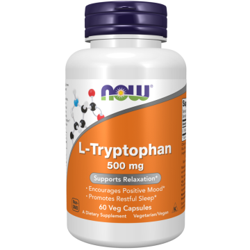 NOW L-tryptofaan 500 mg 60 capsules