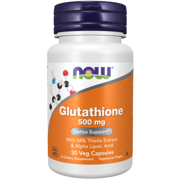 NOW L-Glutathione 500 mg 30 capsules