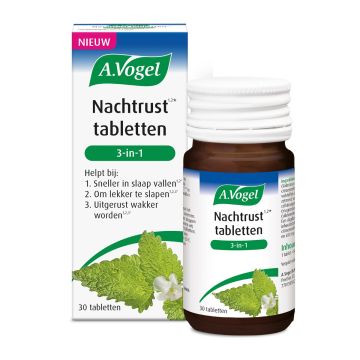 A. Vogel Nachtrust tabletten 3-in-1 30 stuks