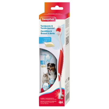 Beaphar Combipack Tandpasta + Borstel