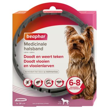Beaphar Medicinale Halsband Hond tot 8 kg 1st