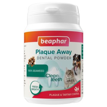 Beaphar Plaque Away Dental Poeder 80 gr
