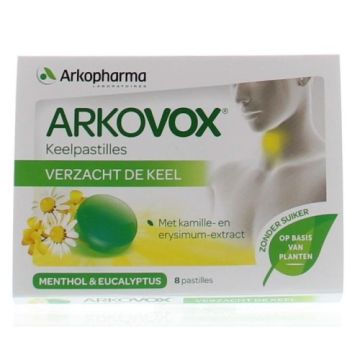Arkopharma Arkovox Menthol & Eucalyptus Pastilles 8ST