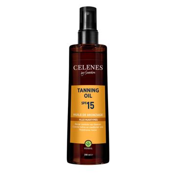Celenes Zonnebrand Olie SPF15+ 200 ml
