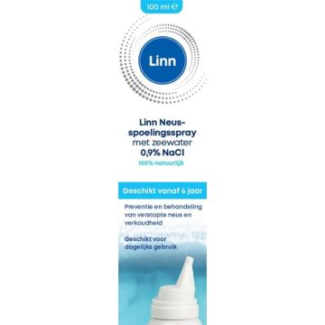 Linn Neusspoelingsspray met zeewater 100 ml