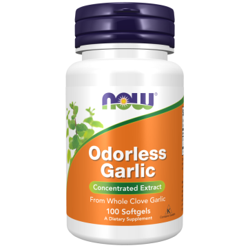 NOW Knoflook Extract 100 softgels