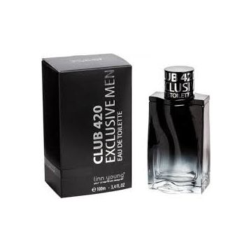 Dupe Linn Young Club 420 Black Exclusive for men edt 100ml