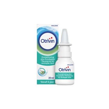 Otrivin Neusspray Zoutoplossing plus eucalyptus 20 ml