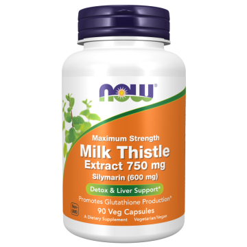 NOW Mariadistel Extract 750 mg 90 capsules