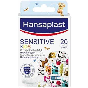 Hansaplast Sensitive Kids Extra Huidvriendelijk 20 strips