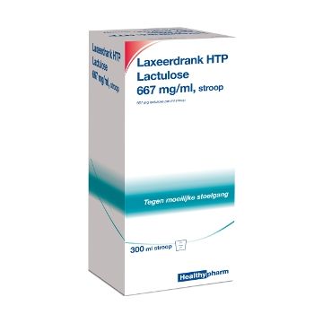 Healthypharm Laxeerdrank Lactulose 667 mg/ml, stroop