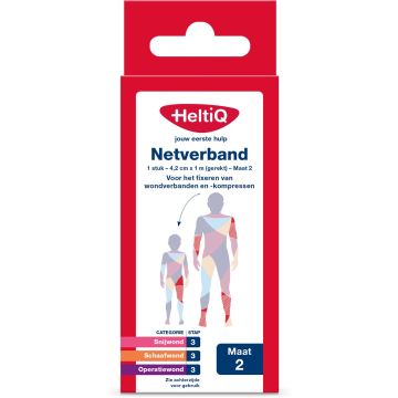 Heltiq Netverband Maat 2 (4,2 cm x 1 m)
