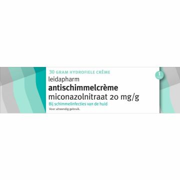 Leidapharm Antischimmelcrème Miconazolnitraat 20 mg/g