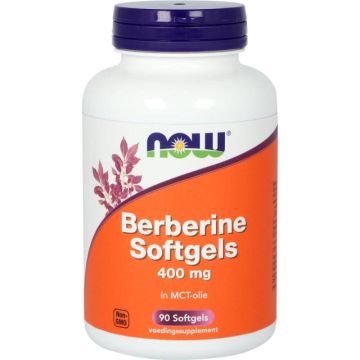 NOW Berberine 400 mg 90 softgels