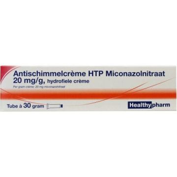 Healthypharm Antischimmelcrème Miconazolnitraat 20mg 30gr