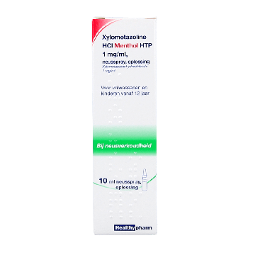 Healthypharm Neusspray Xylometazoline Menthol 10 ml