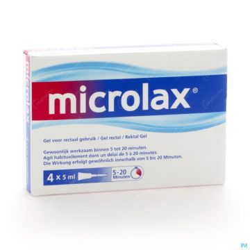 Microlax 5 ml 4 stuks