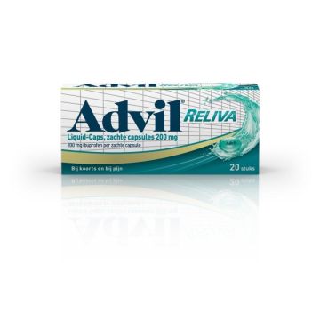 Advil Reliva 200 mg 20 Liquid-Caps (Spalt liquid)