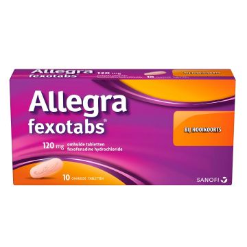 Allegra Fexotabs 120 mg 10 tabletten