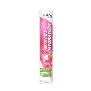 Arkopharma Arkovital Hydratium Elektrolyten Framboos 24 bruis