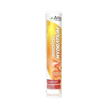 Arkopharma Arkovital Hydratium Elektrolyten Perzik 24 bruis