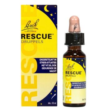Bach RESCUE® Nacht Druppels alcoholvrij + B5 & B12 10 ml