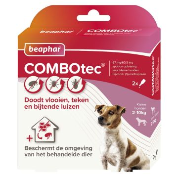 Beaphar Combotec Honden 2-10 kg 2 Pipetten 