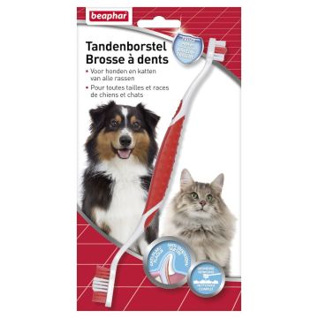 Beaphar Tandenborstel honden en katten 1 stuk