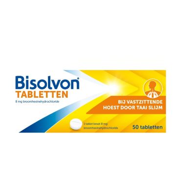 Bisolvon Hoesttabletten 8mg 50st