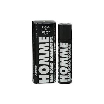 Dupe Omerta Black & Silver for men edt 100ml