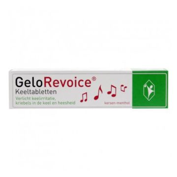 GeloRevoice Keeltabletten Kers-Menthol20 stuks