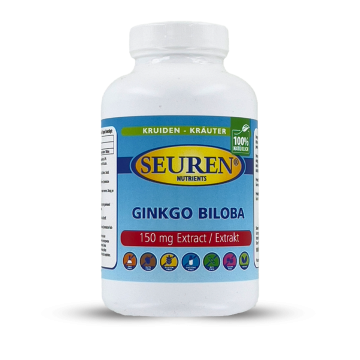 Seuren Nutrients Ginkgo Biloba Extract 150 mg 250 Capsules