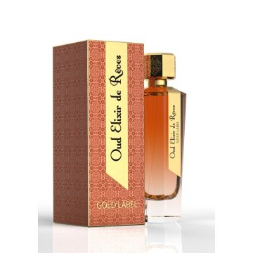 Dupe Linn Young Oud Elixer d 'Extase Gold Label unisex Edp 100ml 