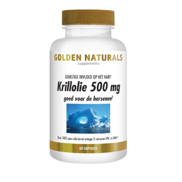 Golden Naturals Krillolie 500 mg 60 capsules
