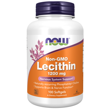NOW Lecithine 1200 mg 100 softgels