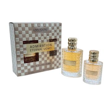 Dupe Linn Young Admiration Eternal Uomo For Men Geschenkset Edt 100ml + 30ml 